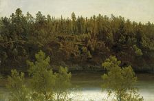 Swedish Lake. Study, 1853. Creator: Markus Larsson