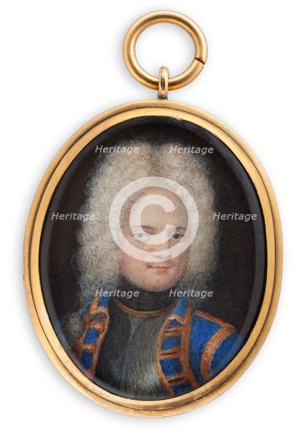 Swedish officer, 1700. Creator: Elias Brenner.