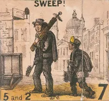 Sweep! Cries of London, c1840. Artist: TH Jones