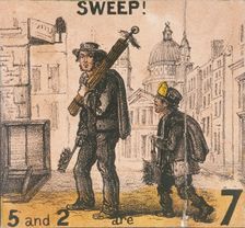 Sweep! Cries of London, c1840. Artist: TH Jones