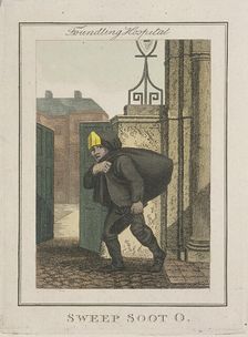 Sweep Soot O Cries of London, 1804. Artist: Anon