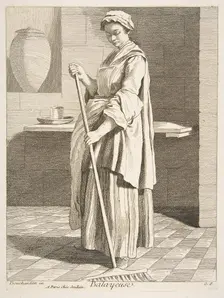 Sweeper, 1746. Creator: Caylus, Anne-Claude-Philippe de