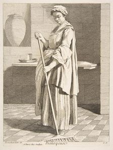 Sweeper, 1746. Creator: Caylus, Anne-Claude-Philippe de