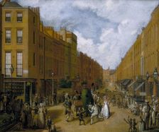 Sweeps Day in Upper Lisson Street, Paddington late 1830s