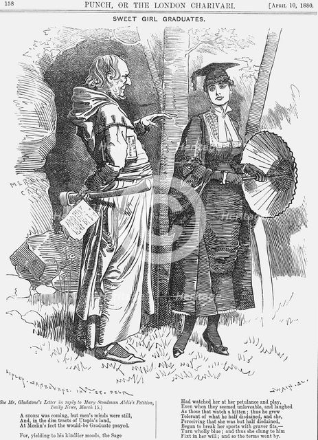 'Sweet Girl Graduates', 1880. Creator: Joseph Swain.
