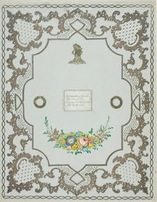 Sweet Daughter of Beauty (valentine), c.1850. Creator: Unknown