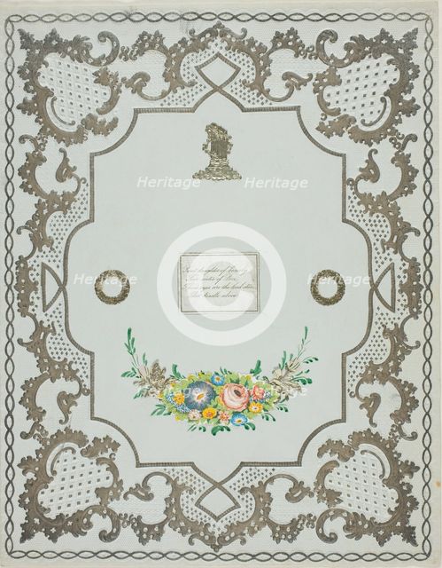 Sweet Daughter of Beauty (valentine), c.1850. Creator: Unknown.