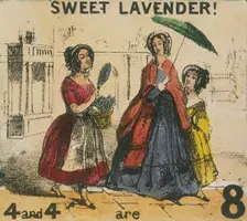 Sweet Lavender! London, c1840, Cries of London. Artist: TH Jones