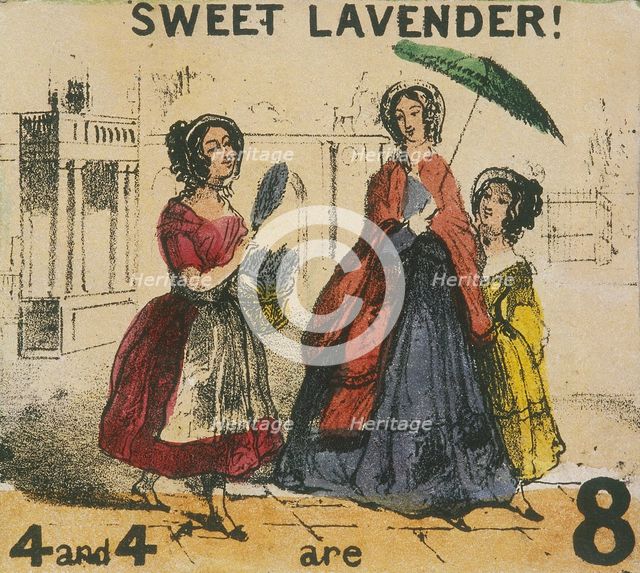 'Sweet Lavender!', London, c1840, Cries of London. Artist: TH Jones