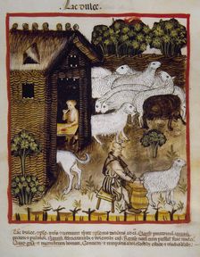Sweet milk, 14th century. Creator: Unknown