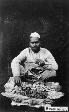 Sweet seller, 20th century