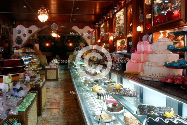 Sweet shop, North Cyprus. Creator: Peter Thompson.