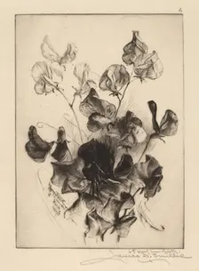Sweet Peas, 1891. Creator: James David Smillie