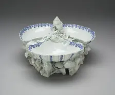 Sweetmeat Dish, Bow, c. 1750. Creator: Bow Porcelain Factory