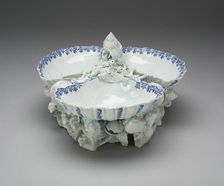 Sweetmeat Dish, Bow, c. 1750. Creator: Bow Porcelain Factory