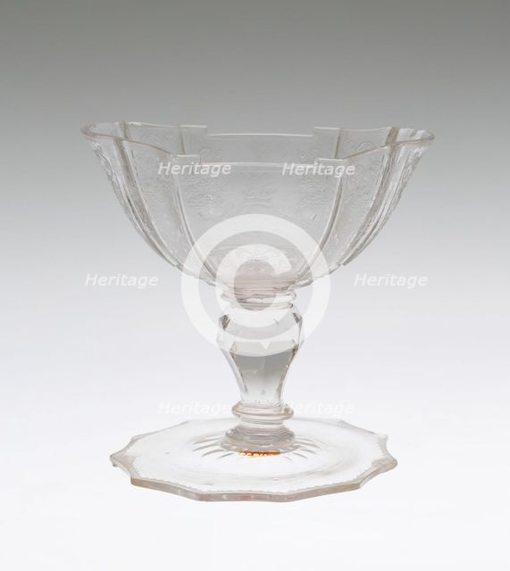 Sweetmeat Dish, Germany, c. 1730. Creator: Unknown.