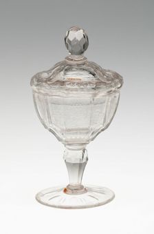 Sweetmeat Dish with Cover, Schleswig, c. 1730. Creator: Unknown