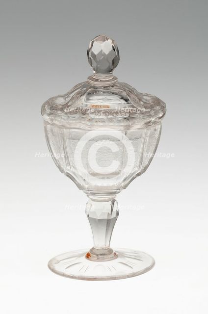 Sweetmeat Dish with Cover, Schleswig, c. 1730. Creator: Unknown.