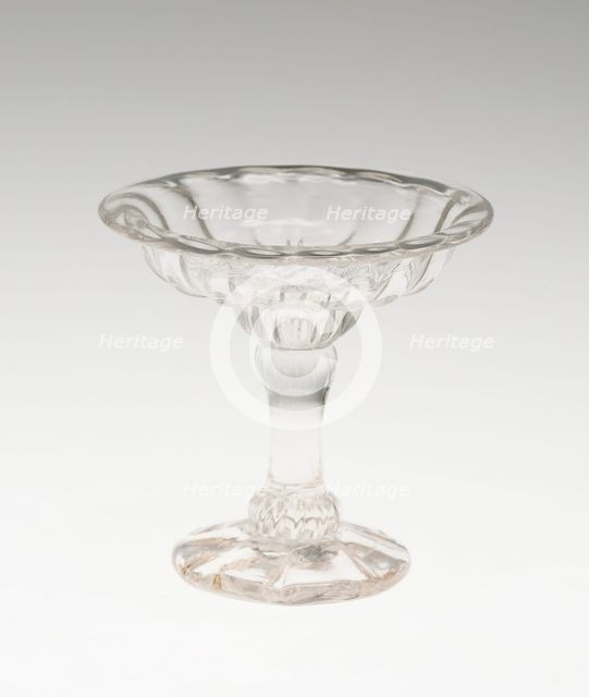 Sweetmeat Glass, England, 18th century. Creator: Unknown.