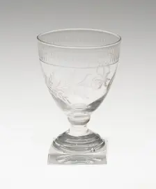 Sweetmeat Glass, England, c. 1790. Creator: Unknown