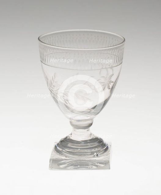 Sweetmeat Glass, England, c. 1790. Creator: Unknown.