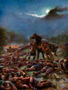 Sweyn's Poisoned Army (c1920). Creator: Harry Payne