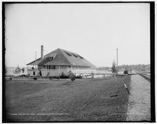 Swimming pool, Charlevoix-the-Beautiful, between 1890 and 1901. Creator: Unknown