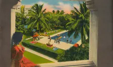 Swimming Pool, Hotel Del Prado, Barranquilla c1940s