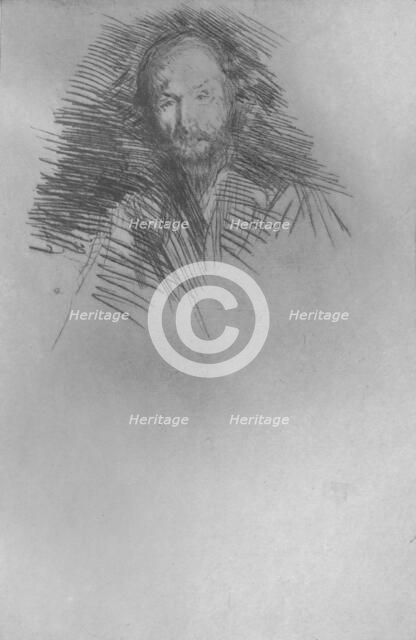 'Swinburne', c1877, (1904). Artist: James Abbott McNeill Whistler.