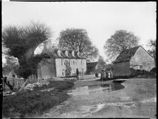 Swinbrook, Swinbrook and Widford, West Oxfordshire, Oxfordshire, 1924. Creator: Katherine Jean Macfee