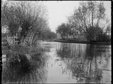 Swinbrook, Swinbrook and Widford, West Oxfordshire, Oxfordshire, 1924. Creator: Katherine Jean Macfee