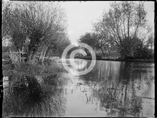 Swinbrook, Swinbrook and Widford, West Oxfordshire, Oxfordshire, 1924. Creator: Katherine Jean Macfee.
