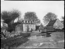 Swinbrook, Swinbrook and Widford, West Oxfordshire, Oxfordshire, 1924. Creator: Katherine Jean Macfee