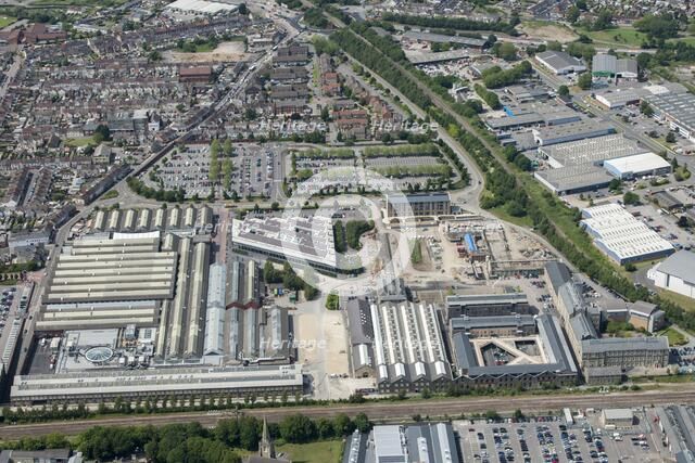 Swindon Works, Wiltshire, 2015.  Artist: Damian Grady.