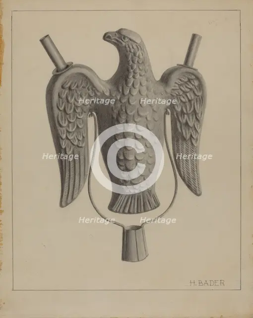 Swing Torch, c. 1936. Creator: Herman Bader.