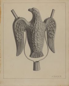 Swing Torch, c. 1936. Creator: Herman Bader