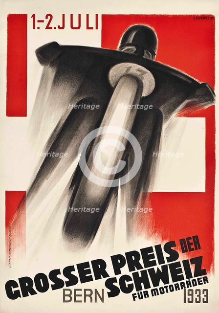 Swiss Grand Prix, 1933. Creator: Ruprecht, Ernst (1891-1954).