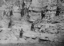 Swiss guides on Canadian Pacific Rd., between c1910 and c1915. Creator: Bain News Service