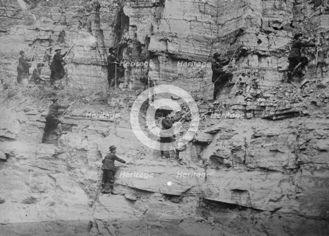 Swiss guides on Canadian Pacific Rd., between c1910 and c1915. Creator: Bain News Service.