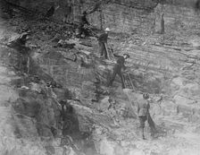 Swiss guides on Canadian Pacific Rd., between c1910 and c1915. Creator: Bain News Service