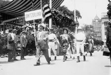 Swiss in N.Y. 4th of July Parade, between c1910 and c1915. Creator: Bain News Service