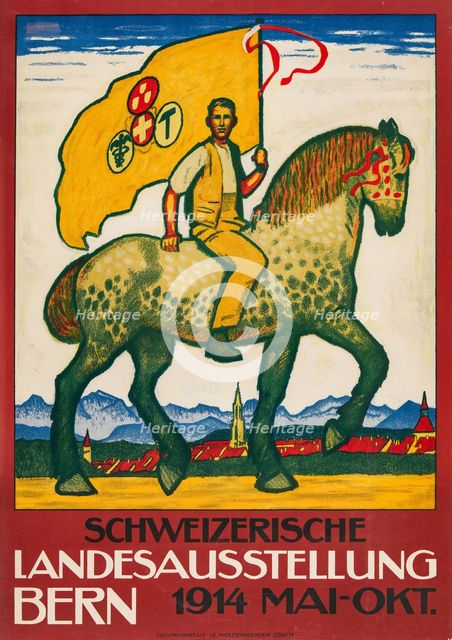 Swiss National Exhibition, Bern 1914 Creator: Cardinaux, Emil (1877-1936).