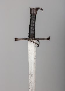 Swiss Saber (Schweizersäbel), Swiss, early 16th century. Creator: Unknown