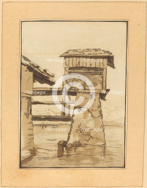 Swiss Peasant House, published 1782. Creator: Regina Schönecker.