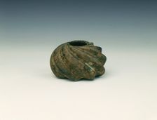 Swirling bronze water pot, Tang dynasty, China, 8th century. Creator: Unknown