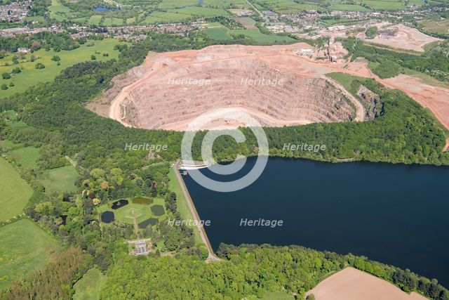 Swithland Reservoir Water Works and Mountsorrel Quarry, Leicestershire, 2018. Creator: Damian Grady.