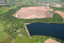 Swithland Reservoir Water Works and Mountsorrel Quarry, Leicestershire, 2018. Creator: Damian Grady