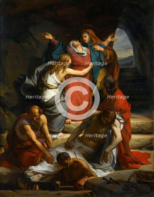 Swoon of the Virgin, 1845. Creator: Hesse, Nicolas-Auguste (1795-1869).