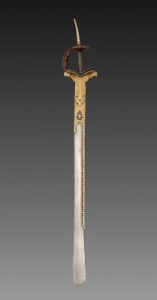 Sword, 1700s-1800s. Creator: Unknown