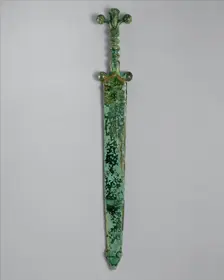 Sword and Scabbard, Celtic, ca. 60 B.C. Creator: Unknown